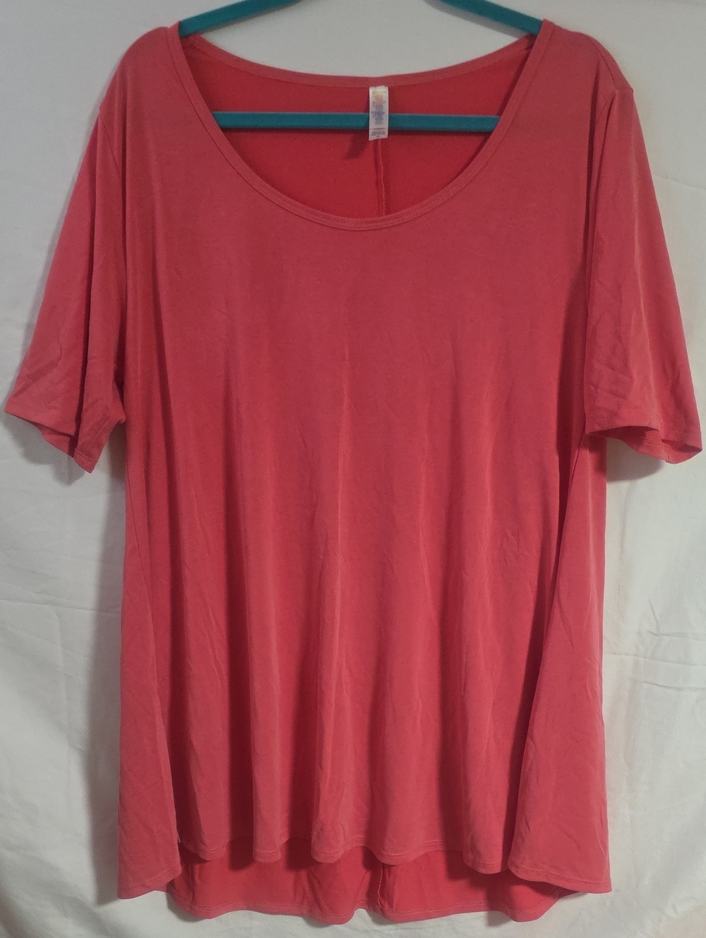 LuLaRoe Coral Scoop Neck Short Sleeve Women's Top